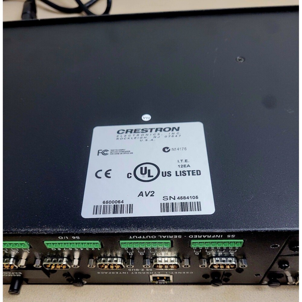 Crestron AV2 Audio Video Control Processor - Picture 4 of 4